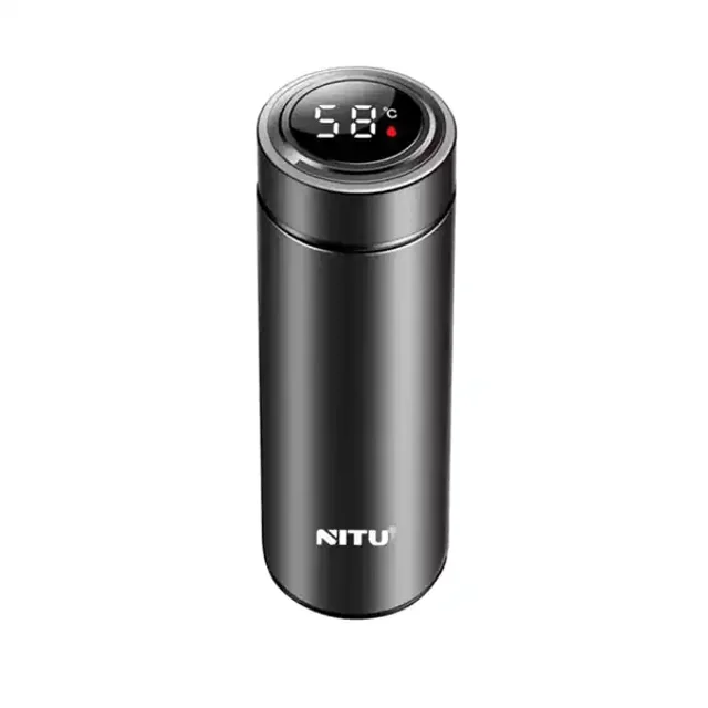 فلاسک هوشمند مدل نیتو مدل NZ01 دماسنج دار ظرفیت 0.5 لیتر